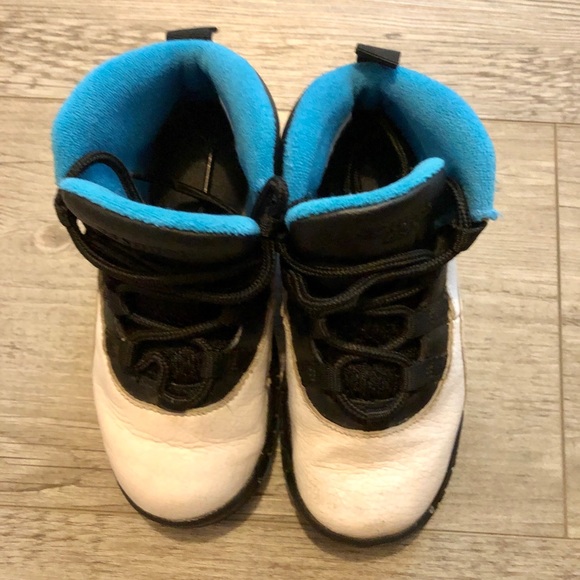 Air Jordan Toddler Retro 10 TD White Powder Blue - Picture 5 of 7
